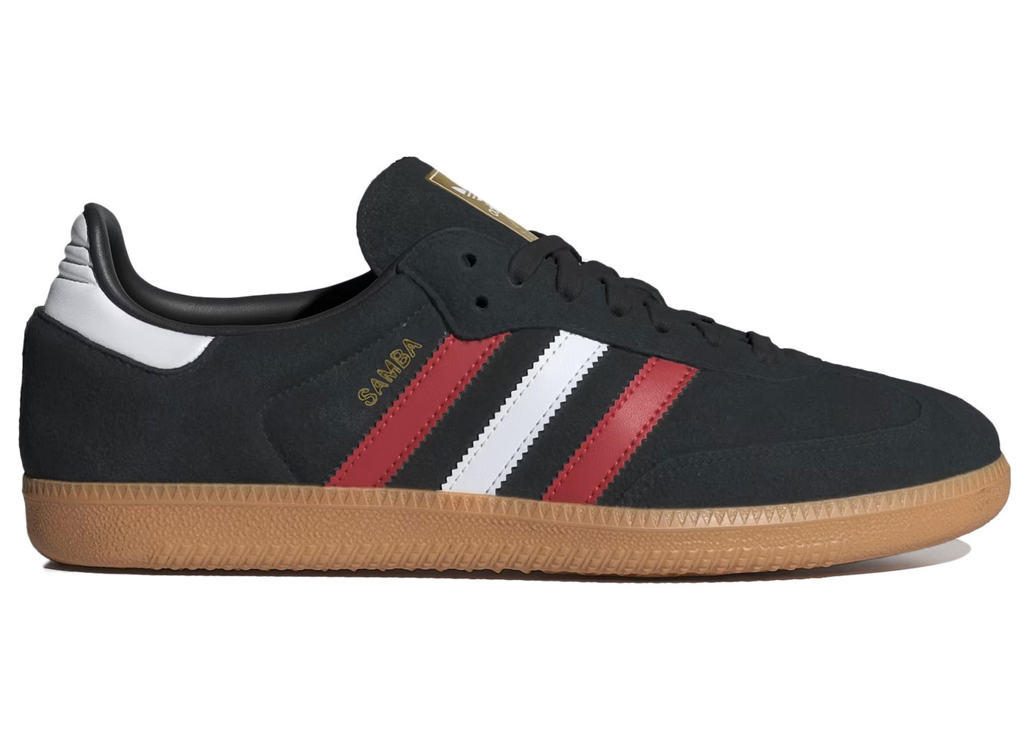 Tenisky a topánky adidas Originals adidas Samba OG Core Black Better Scarlet Čierna | IG1824, 0