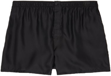 Boxerky ZEGNA Black Silk Boxers Čierna | N3LE71760, 0