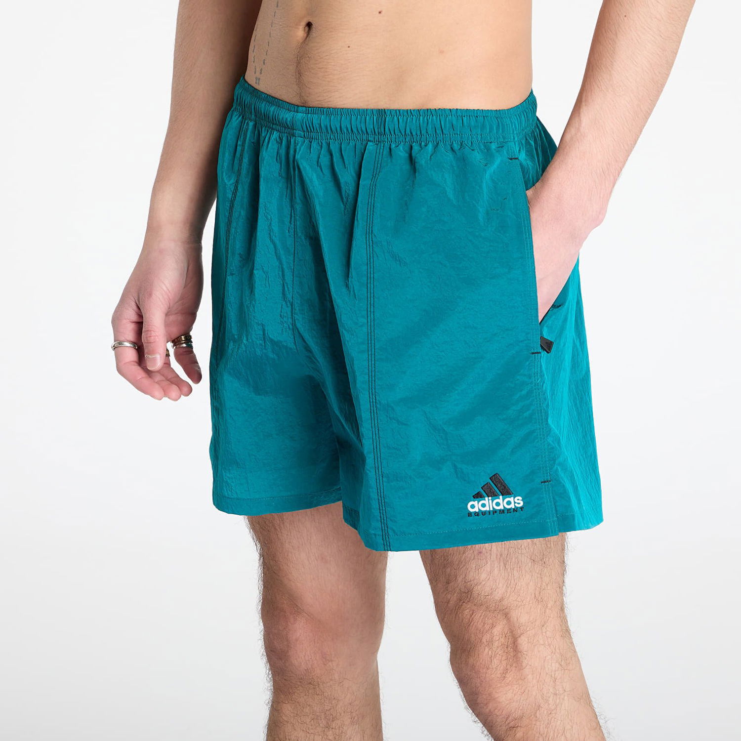 Šortky adidas Performance EQT Woven Shorts Tyrkysová | JL9575, 1