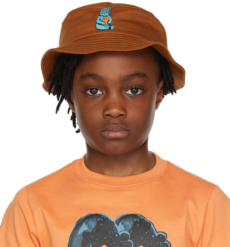 Klobúk Brain Dead Brain Dead Bear Brain Bucket Hat Hnedá | BDS21H10002136OR01, 0