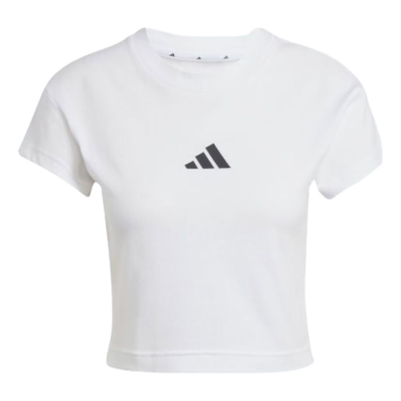 Crop Top adidas Originals Future Icons Small Logo Cropped T-Shirt Biela | JE4001