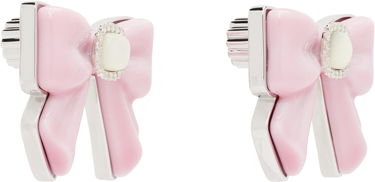 Náušnice SHUSHU/TONG YVMIN Edition Bowknot Nacre Earrings Ružová | 25622PNK00DN2, 1