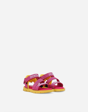 Tenisky a topánky Dolce & Gabbana Dolce & Gabbana Gros-grain Sandals For First Steps (19-26) Rôznofarebný | DL0076AB0288K200, 1