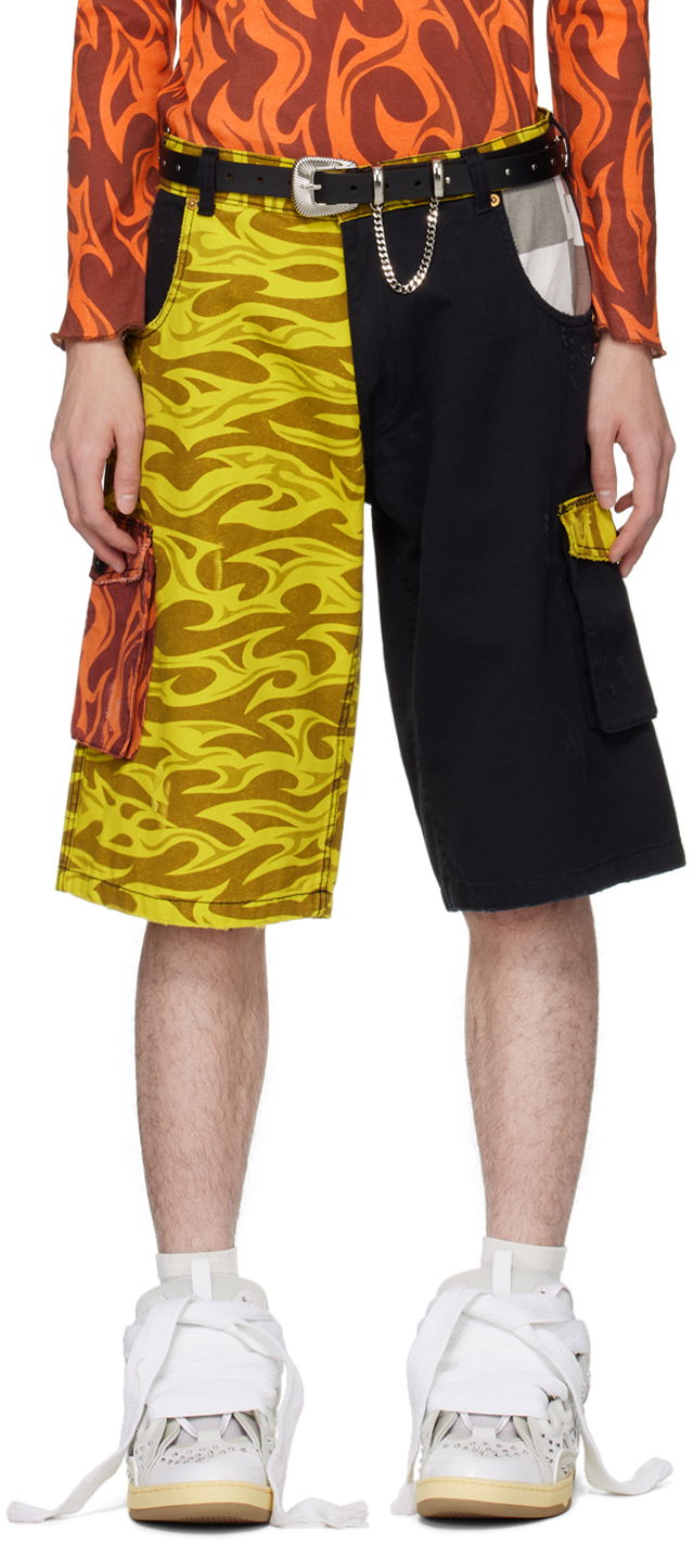Šortky ERL Printed Cargo Shorts Rôznofarebný | ERL08P011, 0