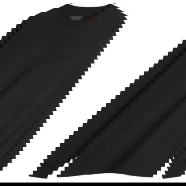 Tričko BEAMS Beams Plus Long Sleeve Pocket Tee Čierna | 3814-0066-156-19, 1