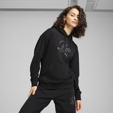 Mikina Puma ESS Script Comfort Hoodie Čierna | 684983_01, 0