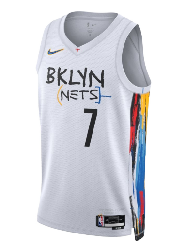 Dres Nike Dri-FIT NBA Kevin Durant Brooklyn Nets City Edition 2022 Swingman Jersey Biela | DO9585-102