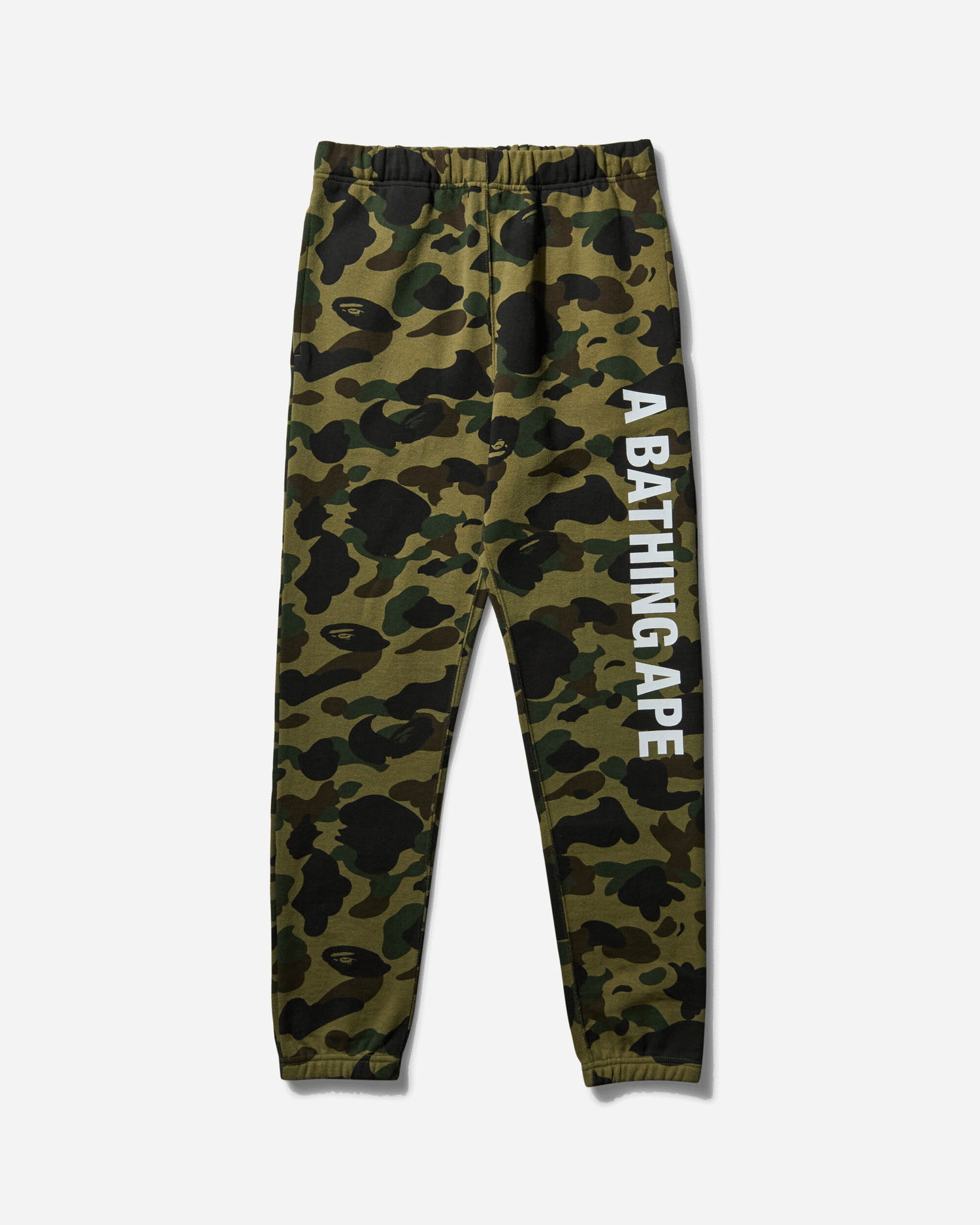 Tepláky BAPE 1st Camo Slim Sweatpants Zelené | 1F80152001 001, 0