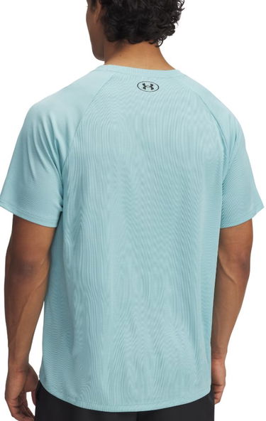 Tričko Under Armour UA Tech Textured Short Sleeve T-Shirt Tyrkysová | 1382796-494, 2