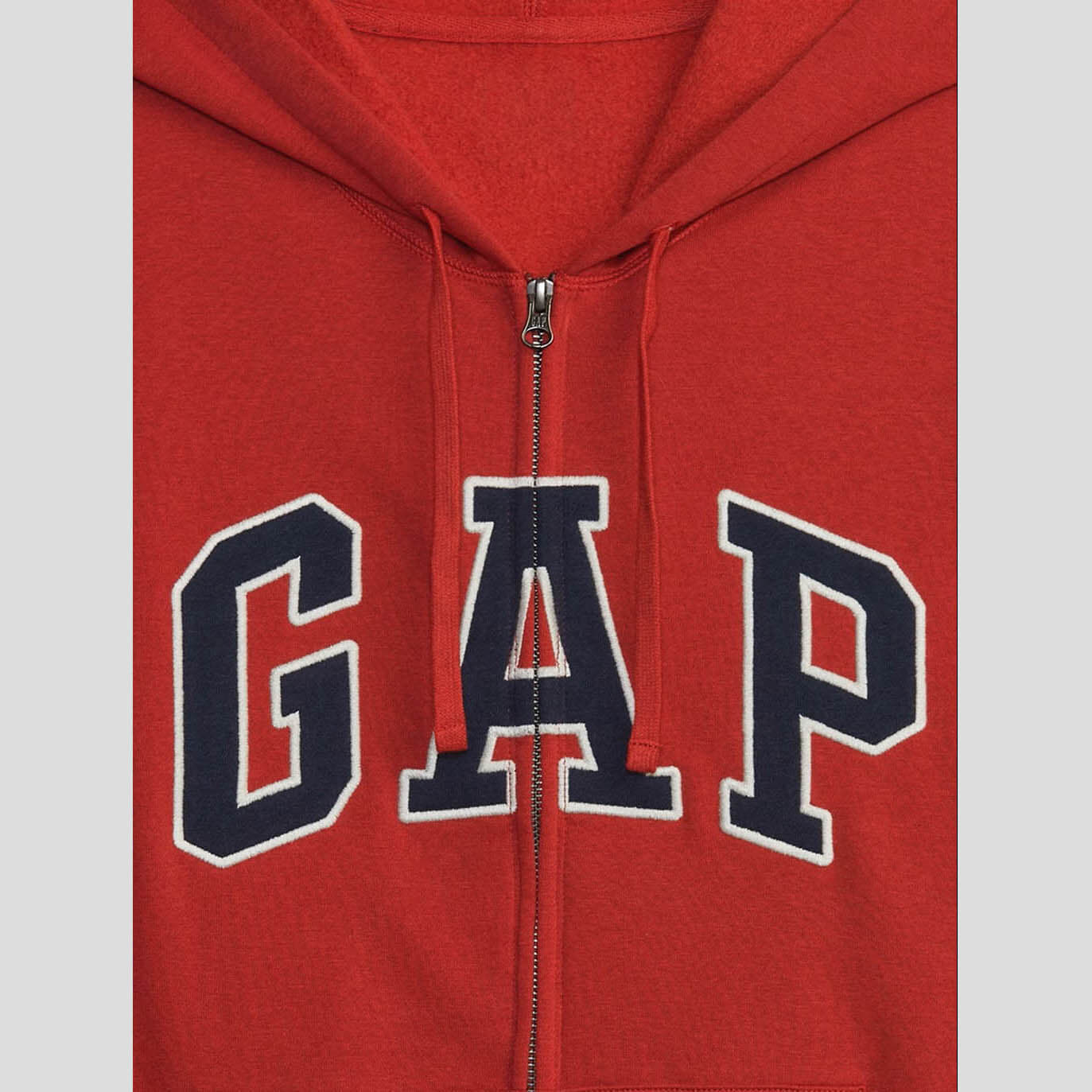 Sweatshirt Logo Fullzip Hoodie Red Apple S