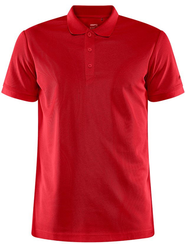 Polo tričko Craft CORE UNIFY Short-Sleeve Polo Shirt Červená | 1909138-430000