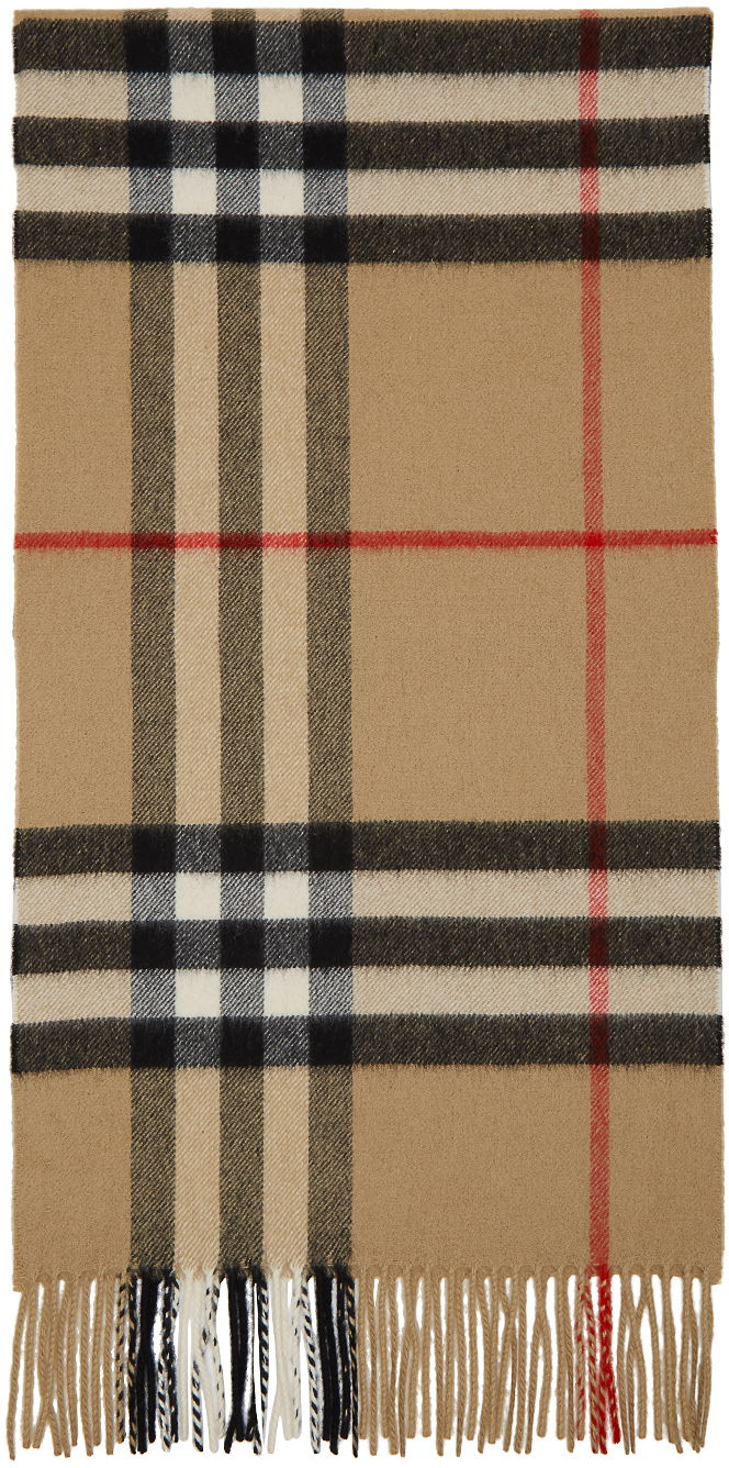 Cashmere Classic Check Scarf