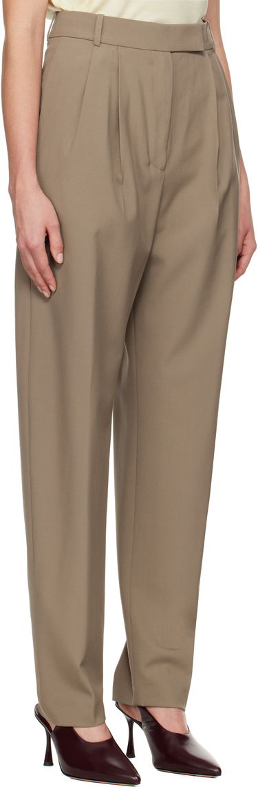 Nohavice Róhe Round-Leg Tailored Trousers Hnedá | 414-30-046, 1