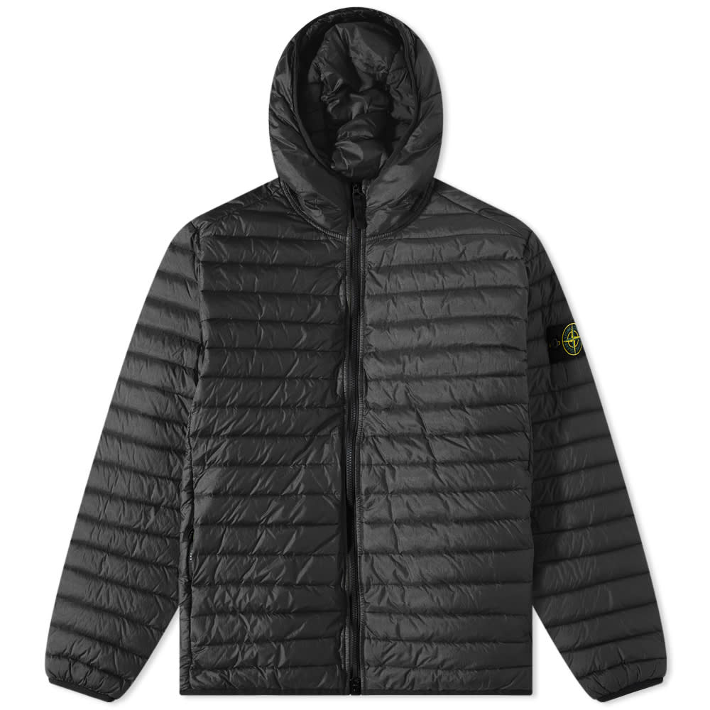 Bunda Stone Island Lightweight Hooded Down Jacket Čierna | 771540324-V0029, 0