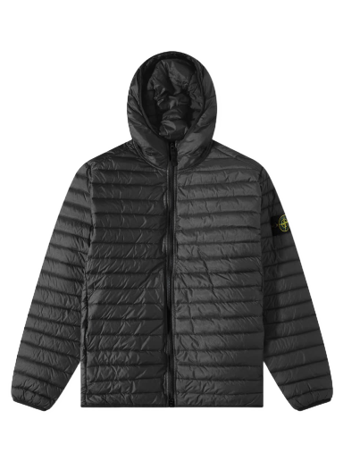 Bunda Stone Island Lightweight Hooded Down Jacket Čierna | 771540324-V0029