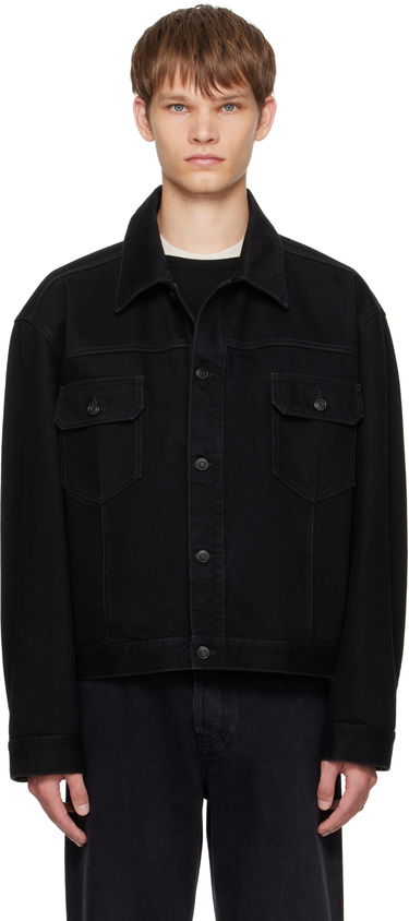 Bunda The Row The Row Orson Denim Jacket Čierna | 546-W4170, 0