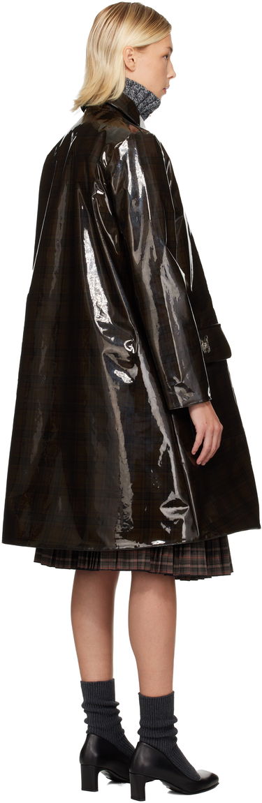 Pláštenka Chopova Lowena Chopova Lowena Squelchy Plaid Coat Hnedá | 5321, 2
