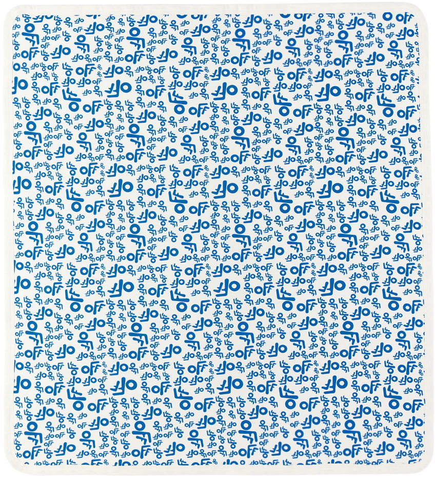 Doplnky Off-White Kids 'AOP' Blanket Modrá | OBXT001F22JER0010345, 0