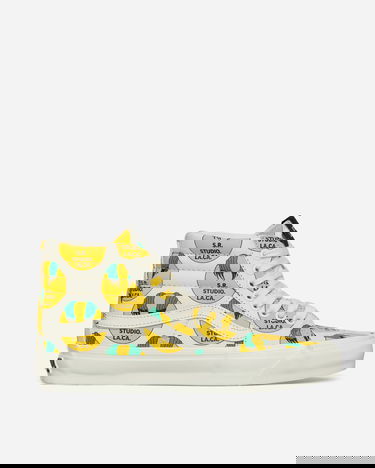 Tenisky a topánky Vans S.R. STUDIO LA.CA. Sk8-Hi Reissue 38 Vibram Biela | VN000S51FS81, 0