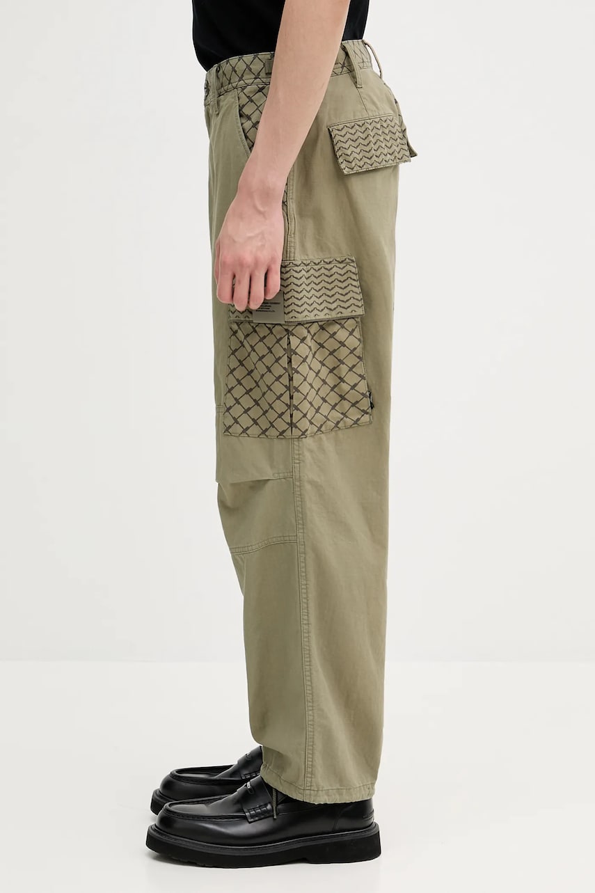 Cargo nohavice Neighborhood NEIGHBORHOOD PT SHEMAGH Cargo Pants Zelené | 251UTNH.PTM01, 1