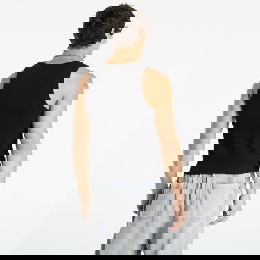 Tielko Off-White Off-White Bookish Rib Tank Top Čierna | OMUY006C99JER0021001, 2