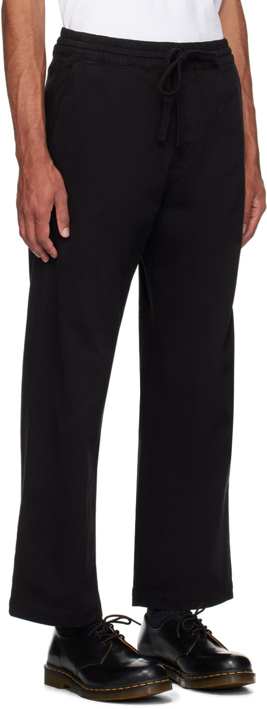Nohavice Carhartt WIP Relaxed Fit Cotton Twill Trousers Čierna | I033585, 1