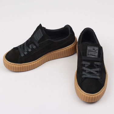 Tenisky a topánky Puma Suede Creepers black - black - oatmeal Čierna | 361005 02, 2