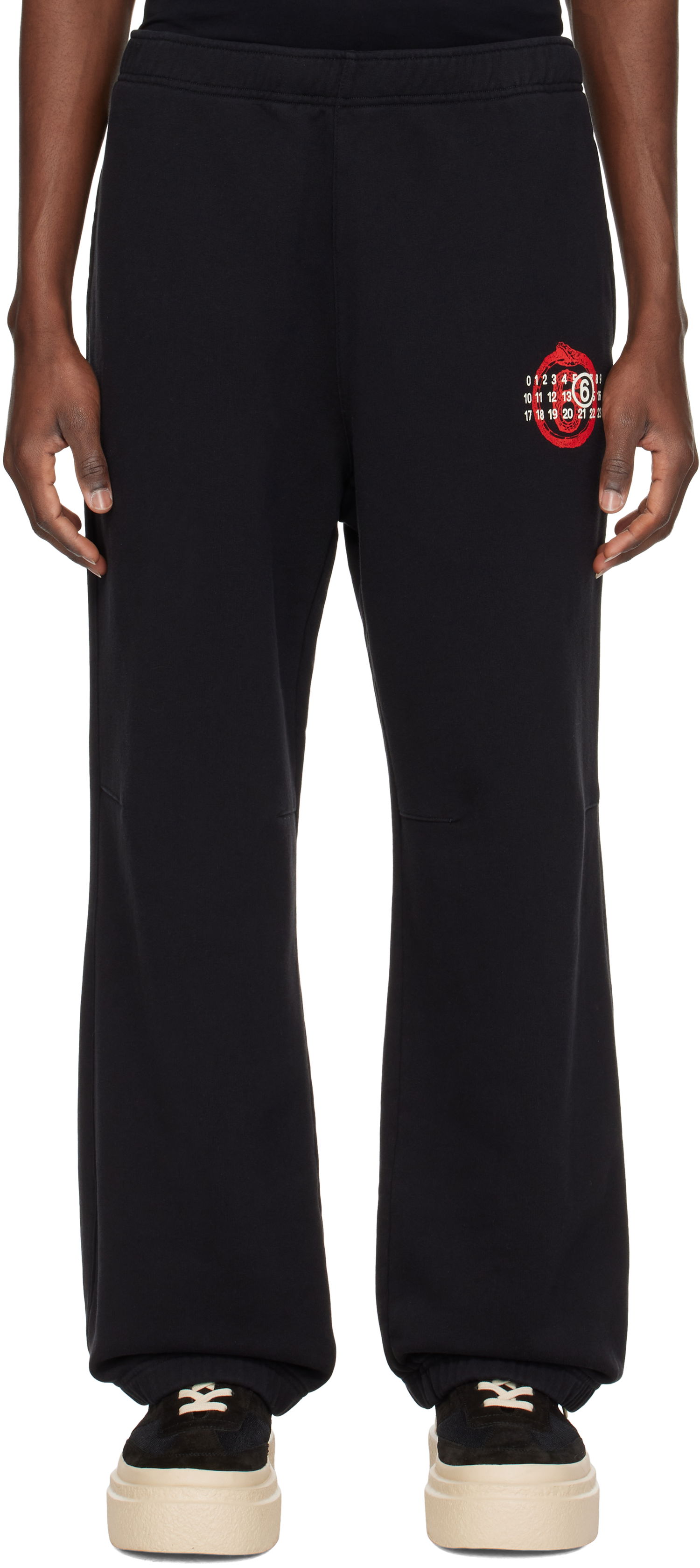 Tepláky Maison Margiela MM6 Maison Margiela 'Year of the Snake' Sweatpants Čierna | SH2KA0027 M25014, 0