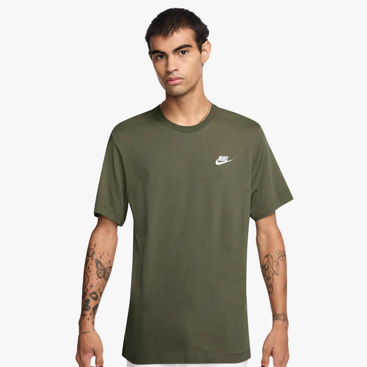 Tričko Nike NSW Club T-Shirt Zelené | AR4997-223, 0