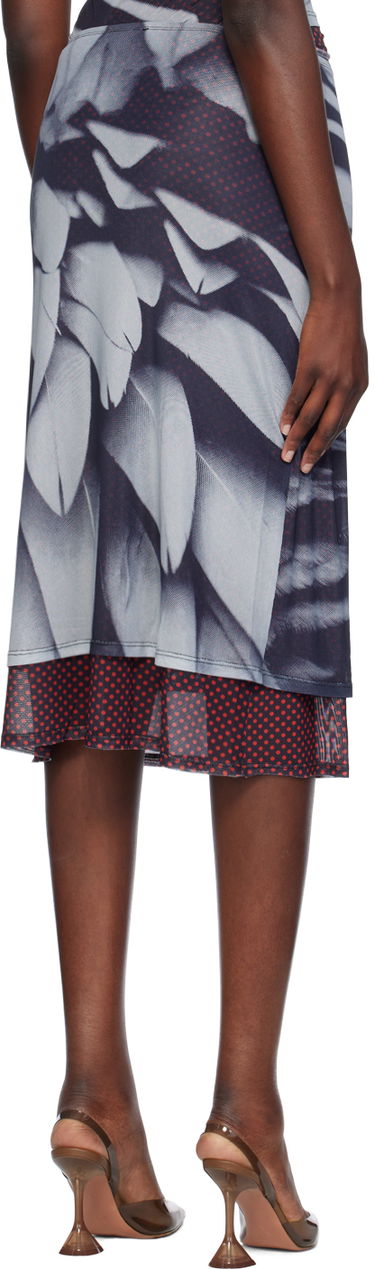 Sukňa Miaou Miaou Maria Midi Skirt Rôznofarebný | 4064PM2FTR, 2