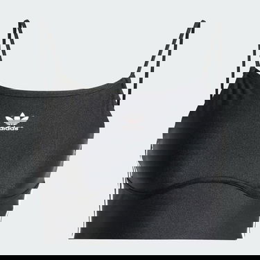 Podprsenka adidas Originals Top 3-Stripes Bra Čierna | IU2415, 4