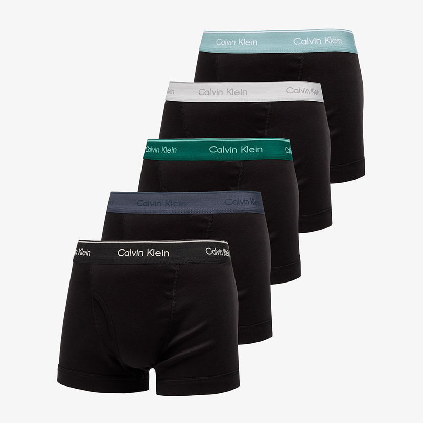 Boxerky CALVIN KLEIN Trunk 5-Pack Multicolor Čierna | LV00NB1897 2Q9