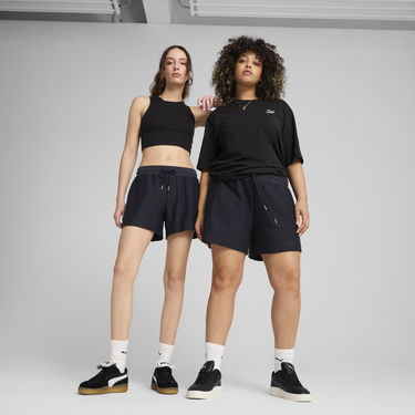 Šortky Puma PREMIUM ESS A-Line 4" Jacquard Shorts Čierna | 629782_16, 0