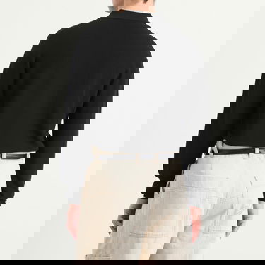 Polo tričko Jacquemus Knitted Polo Shirt Čierna | 25HPOM00603AK00274-990, 3
