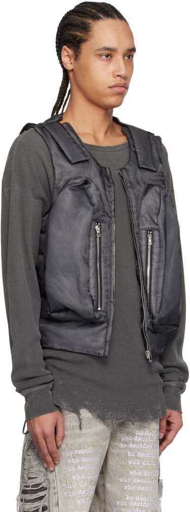 Vesta Who Decides War Who Decides War Organza Bullet Point Vest Čierna | 1131360002SS25, 1