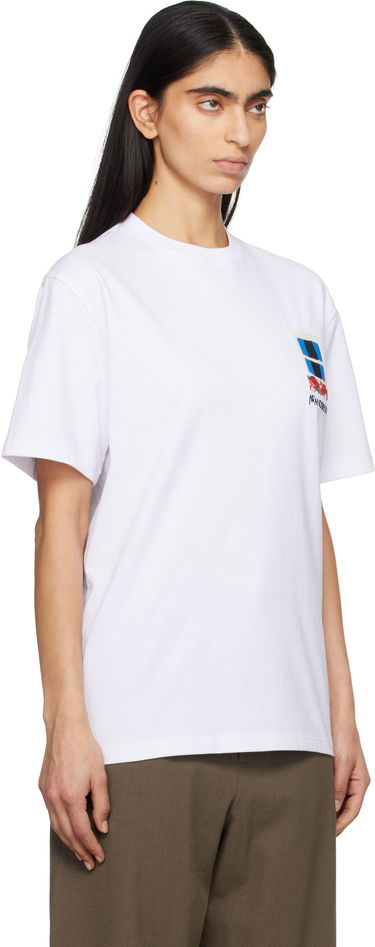 Tričko JW Anderson JW Anderson Window Embroidered T-Shirt Biela | JT0283-PG1510, 1