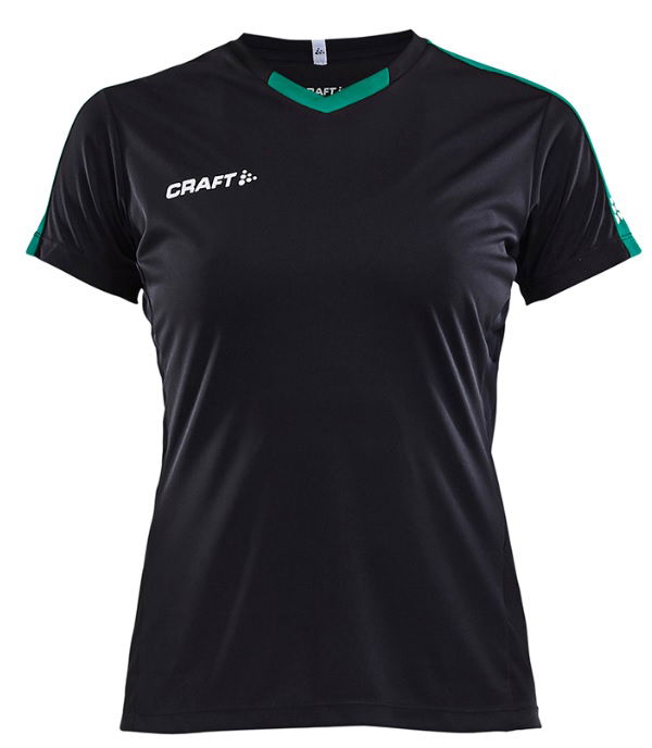 Tričko Craft Progress Jersey Contrast T-Shirt Short Sleeve Čierna | 1905567-9651