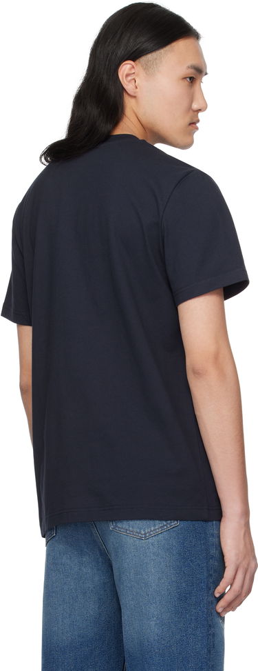 Tričko A.P.C. Graphic Print Cotton T-Shirt Navy | COBQX-M26485, 2