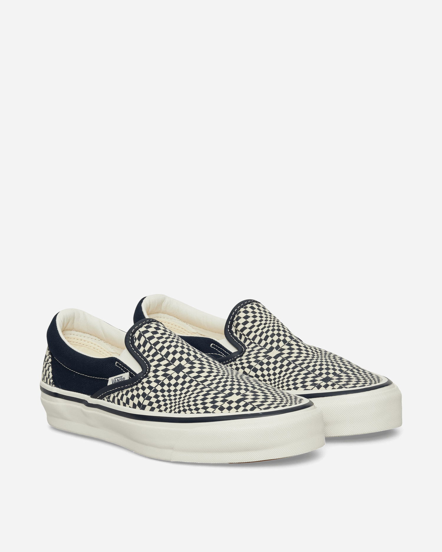 Tenisky a topánky Vans Classic Slip-On Reissue 98 Check Navy | VN000E96YUA1, 0