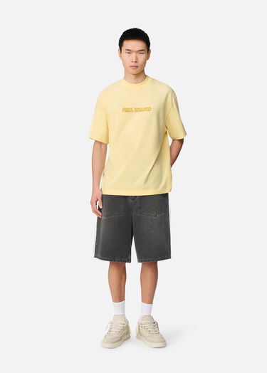 Šortky AXEL ARIGATO Invert Denim Shorts with Patch Pockets Šedá | A3880001, 4