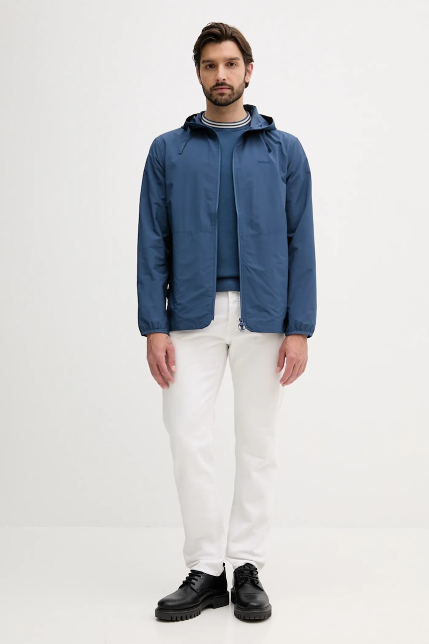 Bunda Barbour Barbour Newhill Hooded Jacket Modrá | MSP0149, 1