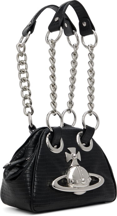 Kabelka Vivienne Westwood Vivienne Westwood Archive Orb Chain Handbag Čierna | 46020008W-L00C0-, 1