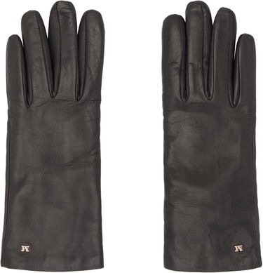 Rukavice Max Mara Max Mara Splato Leather Gloves Čierna | 2424566022600 MM02332, 0