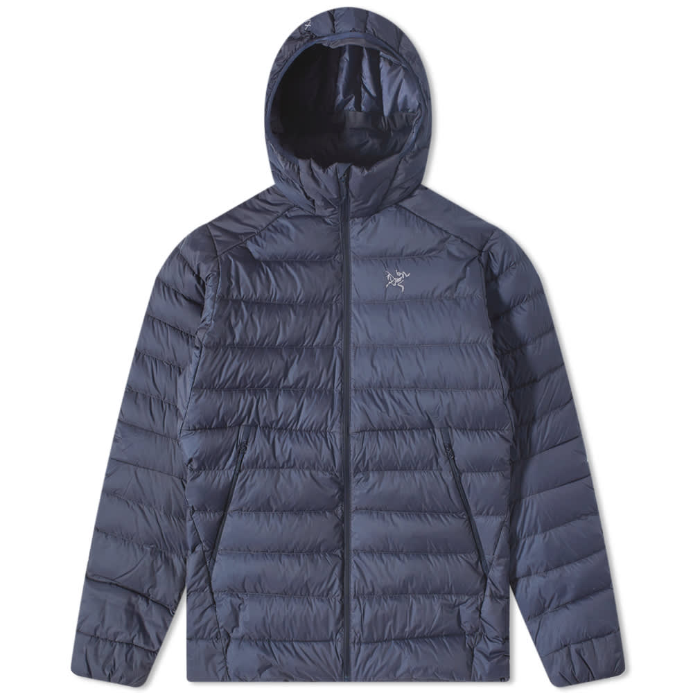 Prešívaná bunda Arcteryx Cerium Hooded Jacket Navy | X000006657-001280, 0