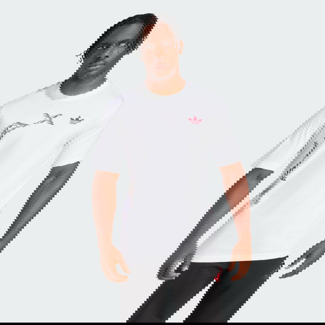 Tričko adidas Performance Graphic T-Shirt Biela | JJ0471, 0