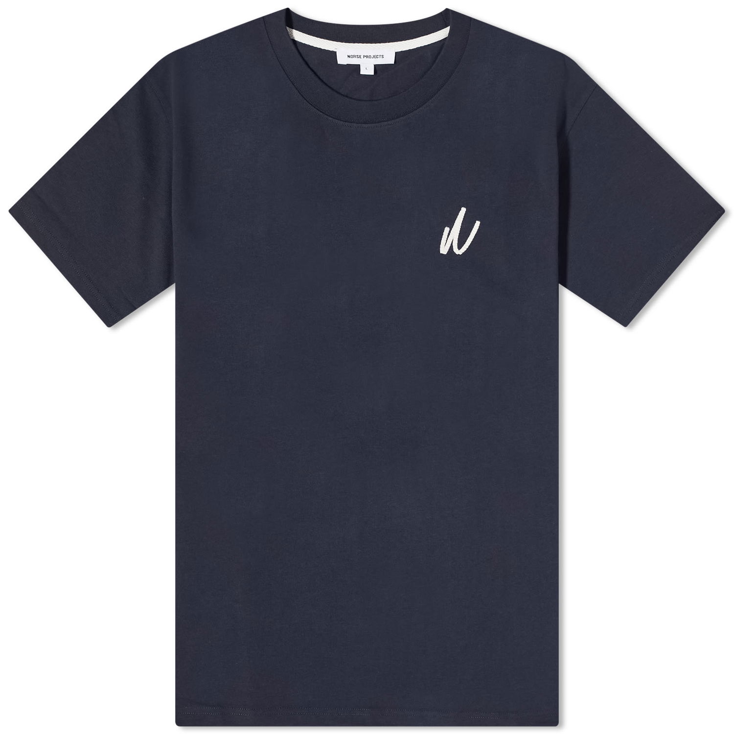 Tričko NORSE PROJECTS Johannes Chain Stitch Čierna | N01-0648-7004, 0
