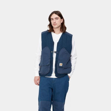 Vesta Carhartt WIP Alma Vest "Blue stone washed" Navy | I031929_01_06, 3