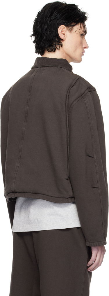 Mikina LES TIEN Utility Cropped Jacket Šedá | CF-1097, 2