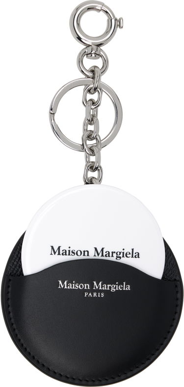 Kľúčenka Maison Margiela Maison Margiela Logo Leather Keychain Čierna | SA2UA0011 P4745, 2