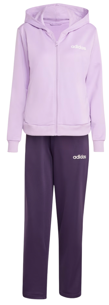 Súprava adidas Performance Sportswear Essentials Linear Full-Zip Hoodie and Pants Set Fialová | jx0527, 3
